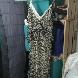 Brand New Double Layered Tiger and Tan Slip